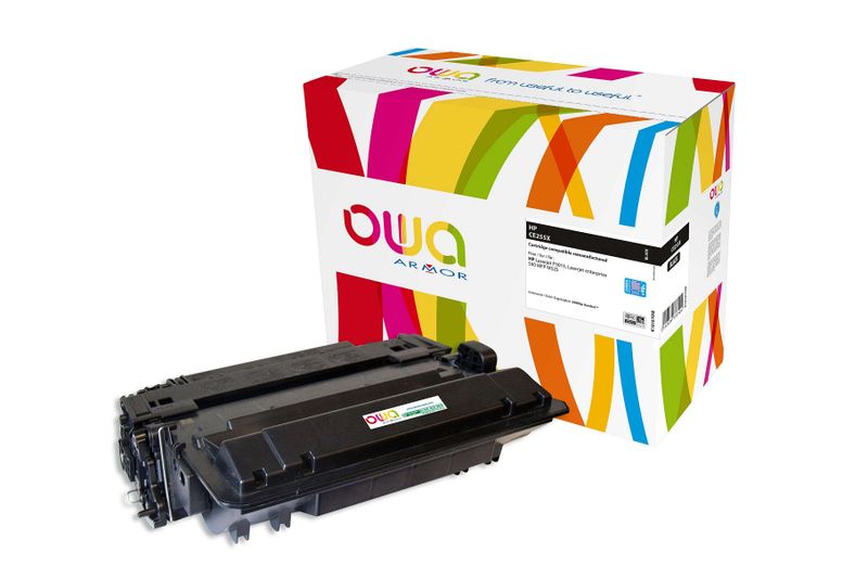 OWA Armor toner kompatibilný s HP CE255X JUMBO, čierna/black