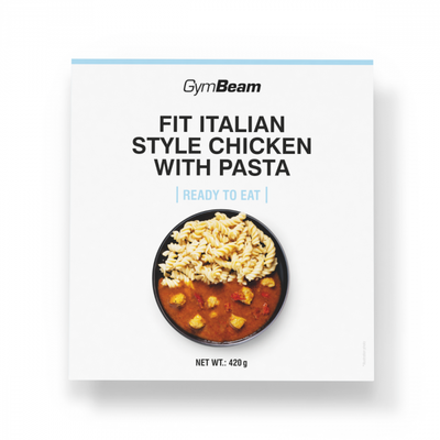 FIT Kuracie s cestovinami na taliansky spôsob Ready to eat - GymBeam, 420 g