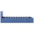 vidaXL Hydraulický posteľný rám+úložný priestor, látka 90x200 cm