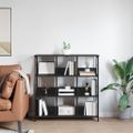 vidaXL Regál na knihy 9 úrovní 102 x 32 x 104,5 cm Kompozitné drevo