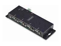Kompaktný server - 4 porty - 100Mb LAN, RS-232 - montáž na stenu/lištu DIN - kompatibilný s TAA - pre P/N: AT925FM, GC9SF, SCNM9FF, SCNM9FM