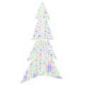 vidaXL Vianočný stromček 240 LED Viacfarebný 180 cm Akryl