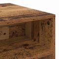vidaXL Konferenčný stolík Staré drevo 90 x 55 x 42,5 cm