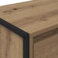 vidaXL TV skrinka 100 x 36 x 49,5 cm Remeselnícky dub Kompozitné drevo