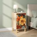 vidaXL Nočný stolík GENNEP 2 ks Dub sonoma 36 x 33 x 60 cm