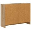 vidaXL Servírovacia skriňa Remeselný dub 73,5 x 22,5 x 53,5 cm