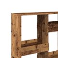 vidaXL Deliaca stena staré drevo 100x33x135 cm kompozitné drevo