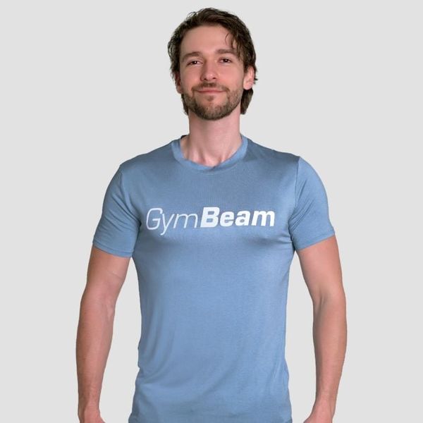 Tričko Essence Blue - GymBeam, veľkosť M