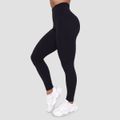 Dámske legíny Ignite Black - GymBeam, veľkosť M, veľkosť oblečenia M