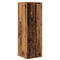vidaXL Rohová skrinka Old Wood 33x33x100 cm Engineered Wood