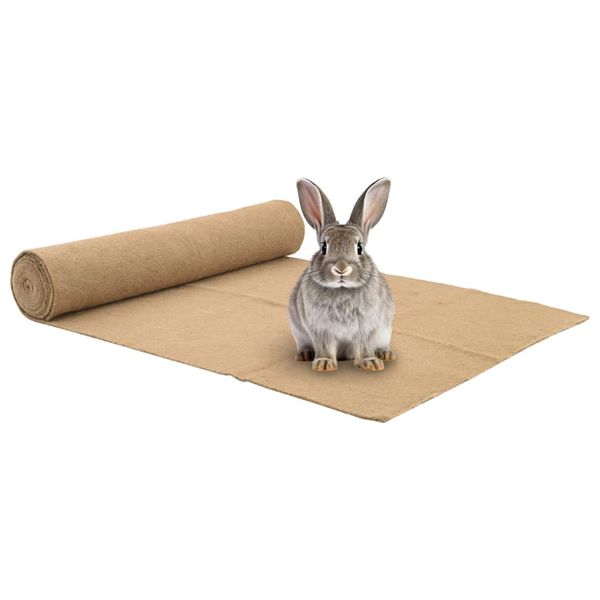 vidaXL Konopná podložka pre hlodavce 1x5 m 5 mm