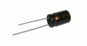 Kondenzátor elektrolytický  KE 2.2/50/5x11t      rad.C
