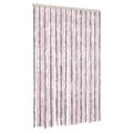 vidaXL Záves proti hmyzu striebornosivý a ružový 118x220 cm ženilka