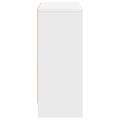 vidaXL Servírovacia skriňa Biela 73,5 x 22,5 x 53,5 cm