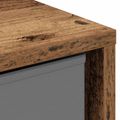 vidaXL Servírovacia skriňa so zásuvkou Staré drevo 25,5 x 22 x 69,5 cm
