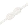 vidaXL Lodné lano biele 3 mm 25 m polypropylén