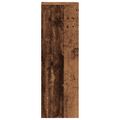vidaXL Stojany na kvety 2ks, staré drevo 33x33x100cm, kompozitné drevo