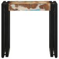 vidaXL Konferenčný stolík 40 x 40 x 38 cm Masívne obnovené drevo