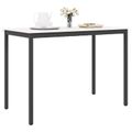 vidaXL Barový stôl Biela 150 x 80 x 105 cm Masívne borovicové drevo