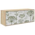 vidaXL Nástenný TV kabinet GOTHA 102 x 33 x 40 cm Dub sonoma