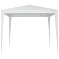 vidaXL Párty stan 2,5x2,5 m, biely