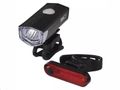 Svetlomil na koleso EMOS P3923 LED predný + zadný nabíjač, 90 lm