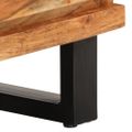 vidaXL TV skrinka 100x34x46 cm, akáciový masív
