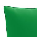 vidaXL 4-dielne vankúše na chrbát PUTTEN 4 pcs 100% polyester Zelená