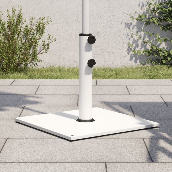 vidaXL Stojan na slnečník pre Ø32/38/48 mm tyče 17 kg štvorec
