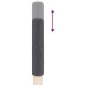 vidaXL Strom pre mačky od podlahy po strop tmavosivý 268,5-294,5 cm