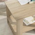 vidaXL Konferenčný stolík Sonoma dub 51 x 50 x 50 cm Kompozitné drevo