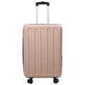 vidaXL Kufor so zámkom ružovozlatá 43 x 27 x 66 cm ABS plast