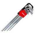 Kľúče TORX dlhé 230 mm 9 ks TKL