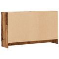 vidaXL Komoda staré drevo 120x30,5x70 cm kompozitné drevo