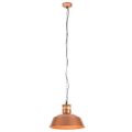 vidaXL Industriálna závesná lampa 42 cm, medená E27