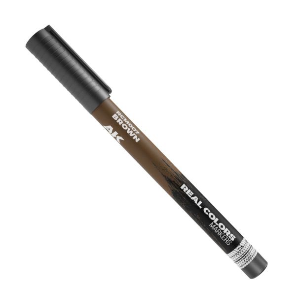 AK Interactive: RC Markers - Hnedá