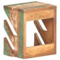 vidaXL Nástenný držiak na skateboard 25x20x30 cm masívne recyklované drevo