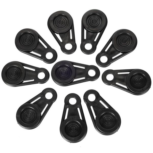 Sada uchytov s očkom na upevnenie plachty TRAILER TARP HOOK SET 1, 10ks SIXTOL