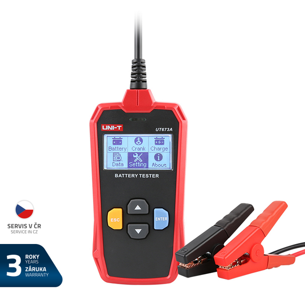 Tester autobatérie UNI-T UT673A