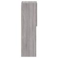 vidaXL TV skrinky s LED svetlami 2 ks sivé sonoma 30,5x30x102 cm
