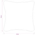 vidaXL Poťah na podložku 6 pcs HEERLEN Svetlosivá 30 x 30 cm PV fleece
