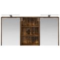 vidaXL Set kabinetov do kúpeľne 3 ks 126 x 16 x 62.5 cm