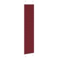 vidaXL Plisovaná roleta bordová červená 45x200 cm šírka látky 44,4 cm polyester