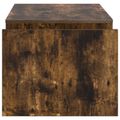 vidaXL Konferenčný stolík Dymová dub 90 x 45 x 35 cm Kompozitné drevo