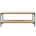 vidaXL Konferenčný stolík dub sonoma 100x55x40 cm kompozitné drevo