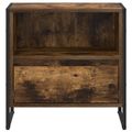 vidaXL Nočný stolík 2 ks Dymová dub 50 x 39,5 x 50 cm Kompozitné drevo