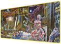 Iron Maiden herní podložka XXL/ V2/ 90 x 40 cm herní podložka pod myš XXL, 90 × 40 cm, Iron Maiden Somewhere in Time, protiskluzová základna, šité okraje, 3 mm