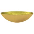 vidaXL Umývadlo sklo 50x37x14 cm zlaté