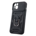 Puzdro Defender Slide pre iPhone 14 6,1" čierne