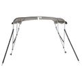 vidaXL Strieška Bimini s 3 oblúkmi a stenami 183x(170-182)x137 cm